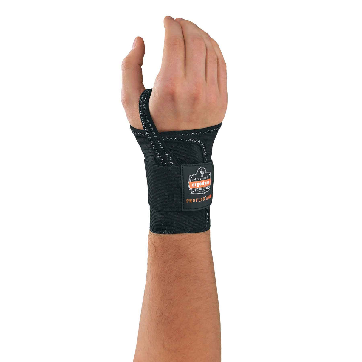 Ergodyne 70008 ProFlex 4000 Single Strap Wrist Support, XL, Black