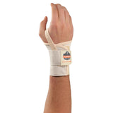 Ergodyne 70104 ProFlex 4000 Single Strap Wrist Support, Medium, Tan