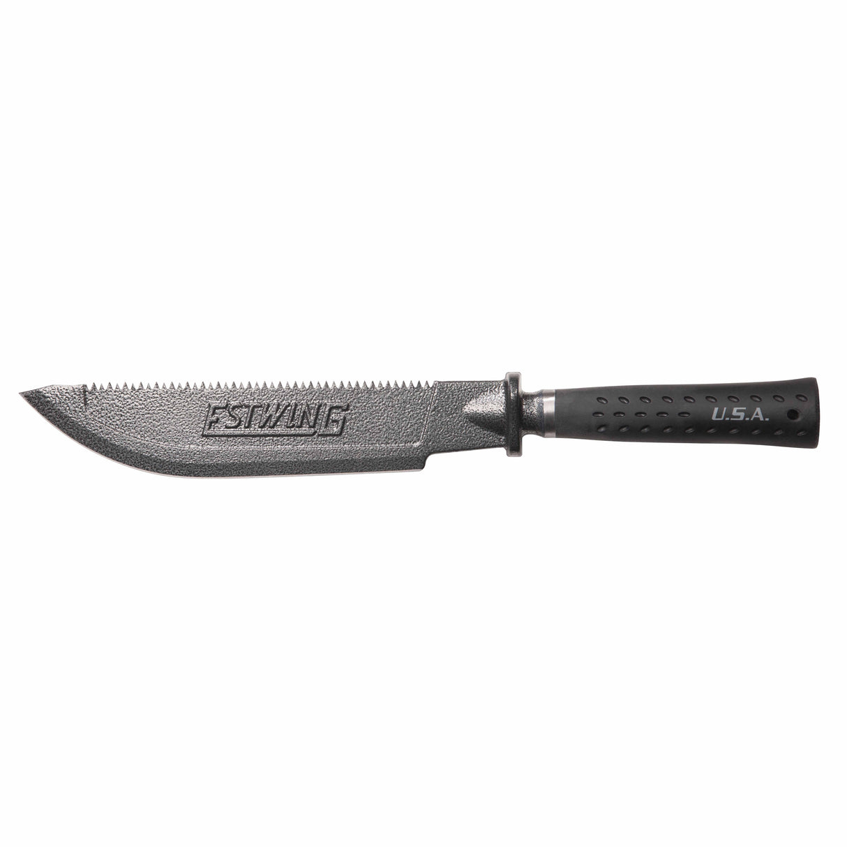 EstWing EBM 12 in. Spear Point Serrated Fixed Blade Knife