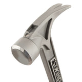 EstWing TIBLM 16" 13 oz Titanium Milled Face Hammer with Blue Shock Reduction Grip - 3