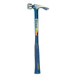 EstWing E325SM 25 oz BIG BLUE Pro Line Solid Steel Nail Hammer Large Milled Face