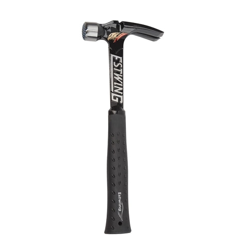 EstWing EB-19SM 19 oz Black Vinyl Gripped Ultra Framing Hammer with Milled Face