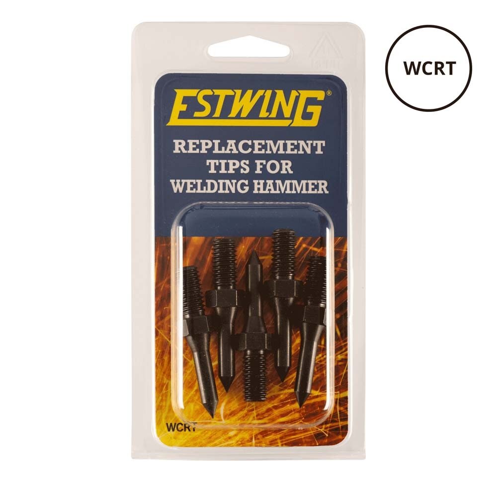 Estwing WCRT Replacement Tips for Welding Chipping Hammer - High-Strength USA 4140 Steel - 2