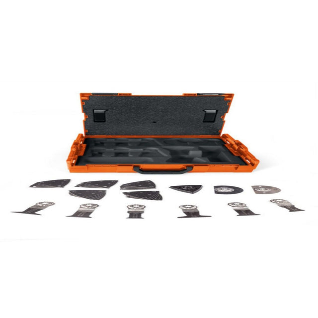 FEIN 33903750010 Starlock L-BOXX Oscillating Tool Accessory Top Set with 31 Accessories