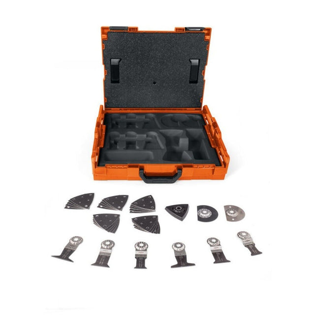 Fein 33903750010 Starlock L-BOXX Oscillating Tool Accessory Top Set (34 Piece)