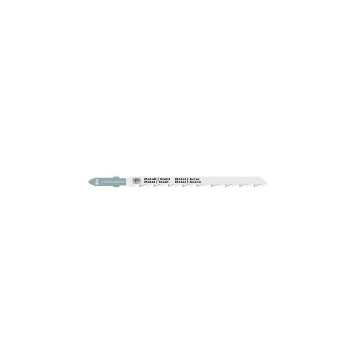 FEIN 63503166010 BiMetal T-Shank Jigsaw Blade for Metal Cutting (5 Pack)