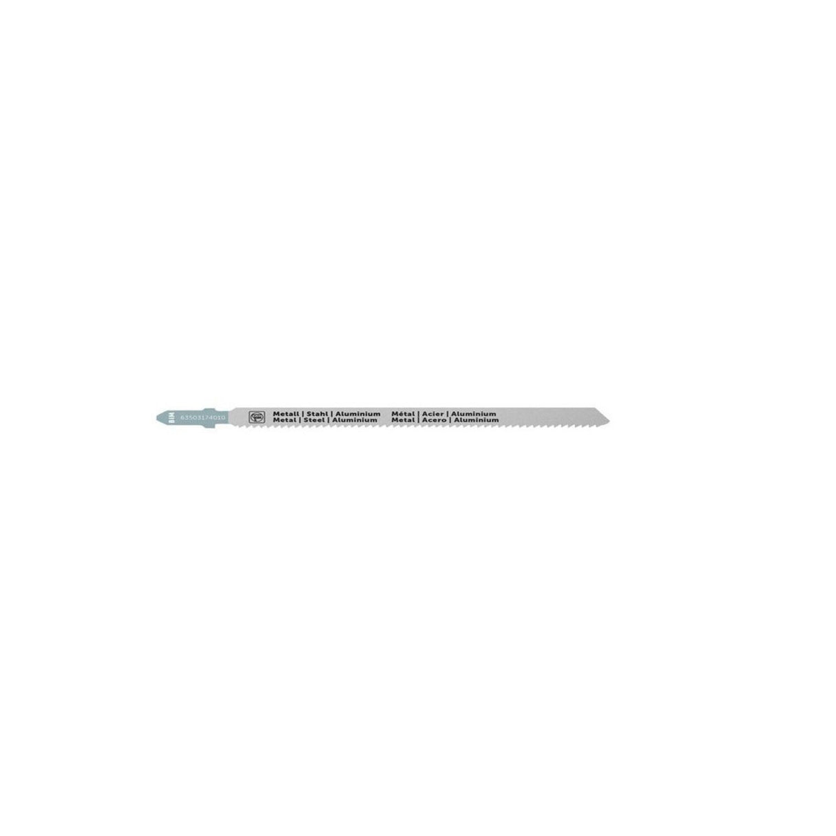 FEIN 63503174010 BiMetal T-Shank Jigsaw Blade 12 TPI for Thin Metal Cutting (5 Pack)