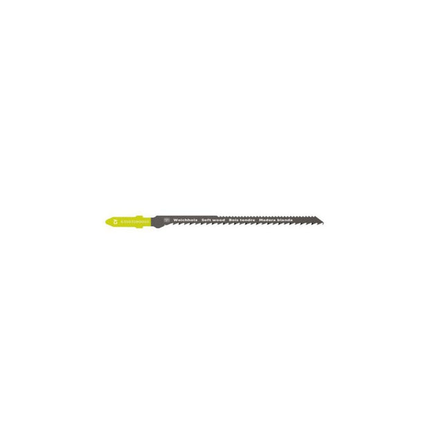 FEIN 63503180010 Chrome-Vanadium T-Shank Jigsaw Blades for Soft Wood and Plywood (5 Pack)