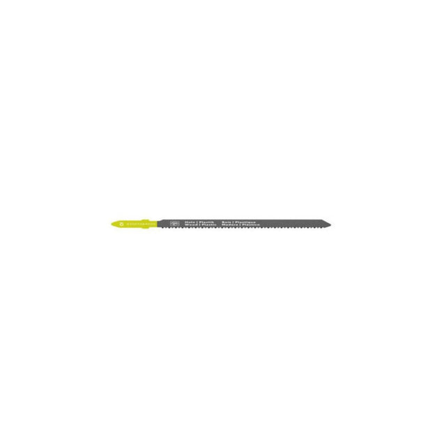 FEIN 63503184010 3 in. Chrome-Vanadium T-Shank Jigsaw Blade 17 TPI for Soft Wood/Plywood (5 Pack)