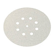 FEIN 63728011015 6" 8-Hole Hook And Loop 100 Grit Sanding Disc (50/pack)