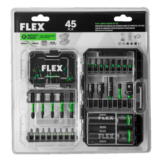 FAM10103-45 45-Piece Impact Driver Bit Set
