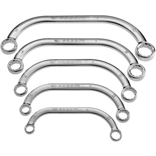 Facom FM-57.JE5 5 Pc. Obstruction Box Wrench Set