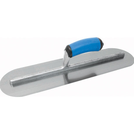 MarshallTown FTFR373R 11220 - 14 X 4 Fully Rounded Finishing Trowel-Resilient Handle