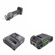 Flex FX0421-Z Rapid Charger Kit W/ FREE Drywall Cut Out Tool and FREE Battery