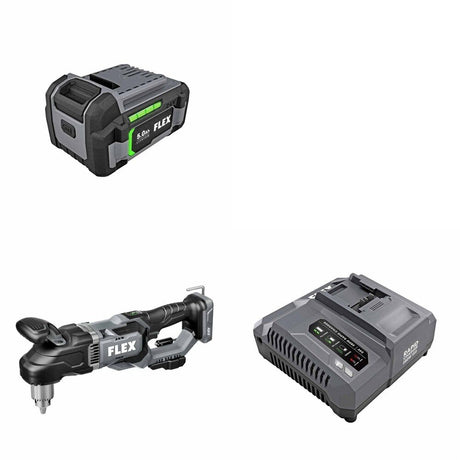Flex FX1671-Z Drill Kit W/ FREE FX0121-1 Battery and FREE FX0421-Z Rapid Charger