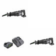 Flex FX2271-Z Reciprocating Saw, 2 Pack Kit W/ FREE FX0411-1F Starter Kit