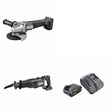 Flex FX3171A-Z Angle Grinder Kit W/ FX2271-Z Recip Saw and FREE FX0411-1F Kit