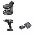 Flex FX3411-Z Orbital Sander Kit W/ FX1271T-Z Hammer Drill and FREE FX0411-1F Kit