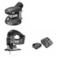 Flex FX3411-Z Orbital Sander Kit W/ FX2231-Z Jig Saw and FREE FX0411-1F Kit