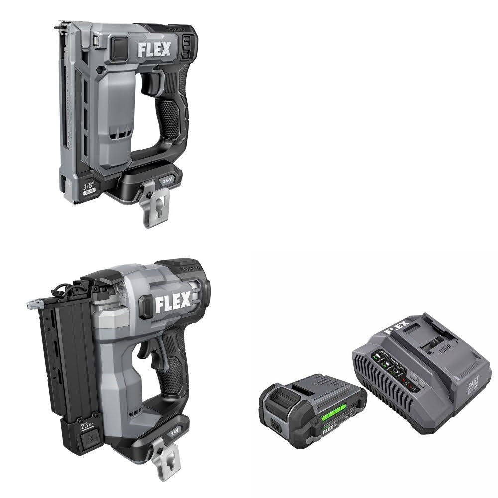 Flex FX4521-Z 3/8" Stapler Kit W/ FX4341-Z and FREE FX0411-1A