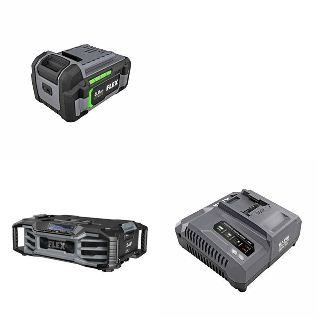 Flex FX5361-Z Stack Pack Radio Kit W/ FREE Battery and FREE Rapid Charger