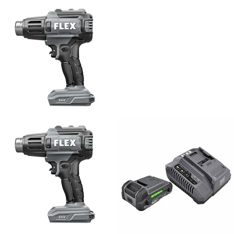 Flex FX6321-Z Heat Gun, 2 Pack Kit W/ FX0411-1A