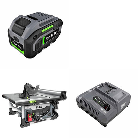 Flex FX7221-Z 10" Table Saw Kit W/ FREE Battery and FREE Rapid Charger