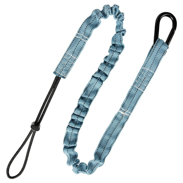 FallTech 5027B 15 lb Capacity Tool Lanyard with Loop and Carabiner Expands 37 in to 43 in (1 Each)