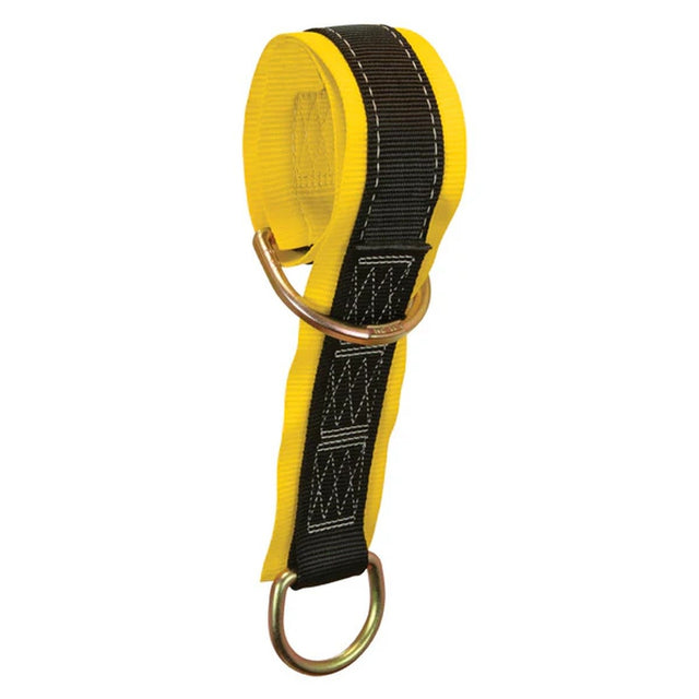 FallTech 7348 4' Pass-Through Web Anchor Sling with 2 D-Rings and 3" Wear Pad