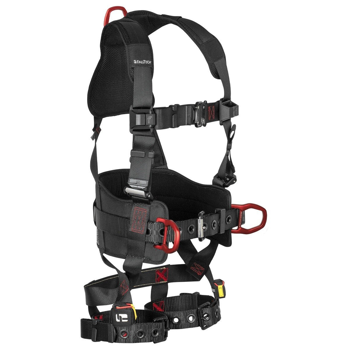 FallTech 81442X3X FT-Iron 3D Belted Full Body Harness with Tongue Buckle Legs and Quick-Connect Chest (Dual Size 2X/3X) - 2