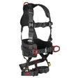 FallTech 8144QCLXL FT-Iron 3D Belted Full Body Harness with Quick Connect Legs and Chest L XL
