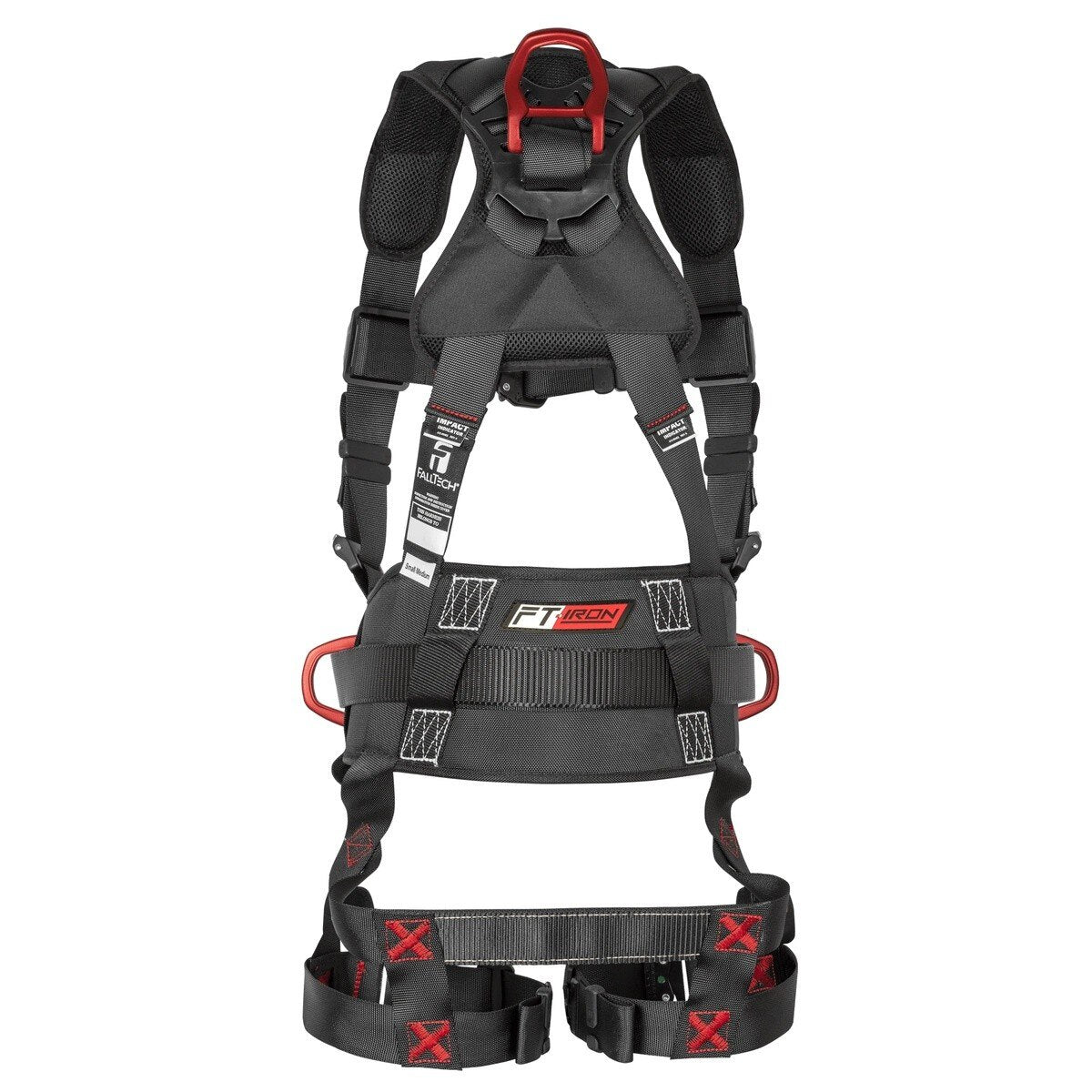 FallTech 8144QCLXL FT-Iron 3D Belted Full Body Harness with Quick Connect Legs and Chest L XL - 3