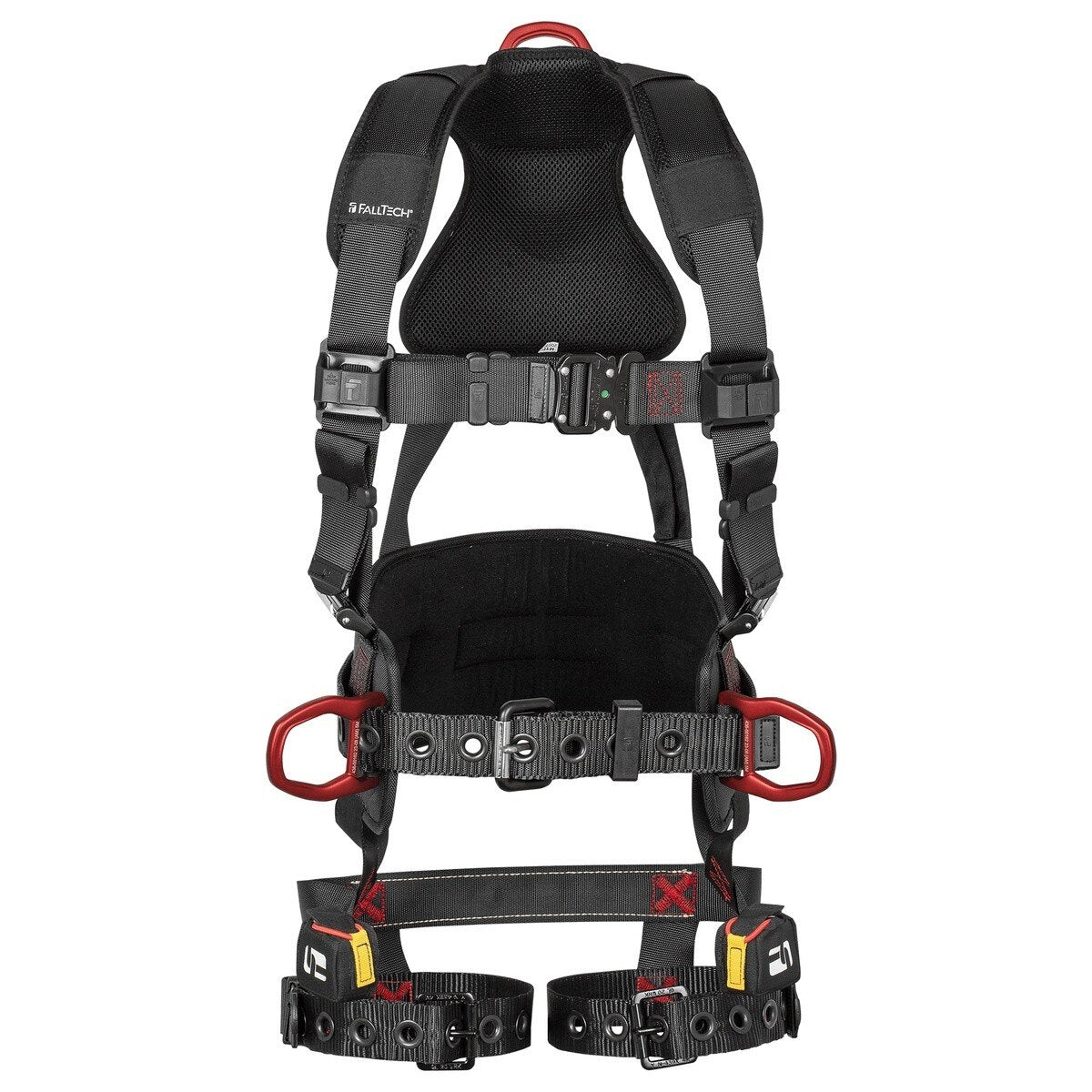 FallTech 8144SM FT-Iron 3D Belted Full Body Harness Quick-connect Chest Small/Medium - 3