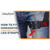 FallTech 8144SM FT-Iron 3D Belted Full Body Harness Quick-connect Chest Small/Medium - 4