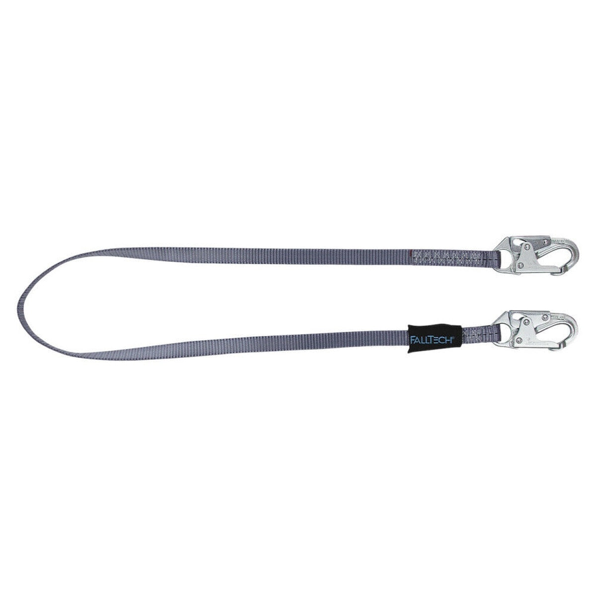 FallTech 8206 6' Web Restraint Lanyard with Steel Snap Hooks