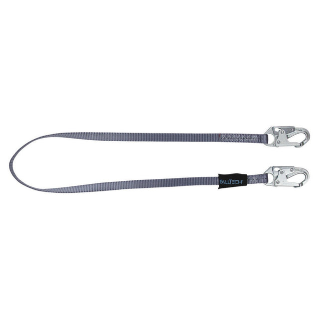 FallTech 8206 6' Web Restraint Lanyard with Steel Snap Hooks