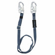 FallTech 820910 6 to 10 ft Adjustable Restraint Lanyard with Steel Snap Hooks (Each)