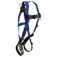 Falltech 7016BE2XL Harness, 1-D with QC Chest - T&G Legs Size 2XL