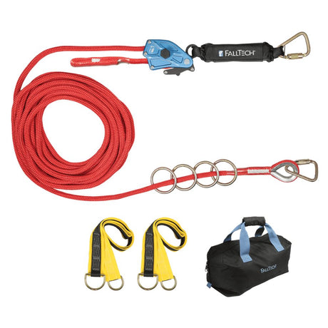 Falltech 772030 30' 4-person Temp Rope HLL System w/Energy Absorber