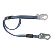 Falltech 8209 4'- 6' Adjustable Single Leg Restraint Lanyard; 2 Snap Hooks