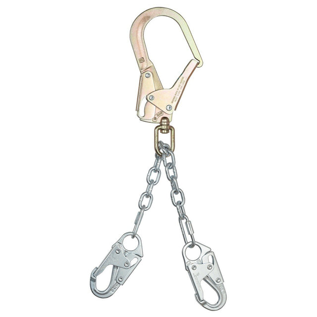 Falltech 8252 23" Premium Rebar Positioning Assembly with Grade 43 Chain Swivel Rebar Hook