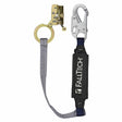FallTech 8388 Hinged Trailing Fall Arrester with Anti-panic and 3' ViewPack Energy Absorbing Lanyard
