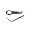 Fein 63903209014 L-shaped Toothed Blades Cut Length 38 mm