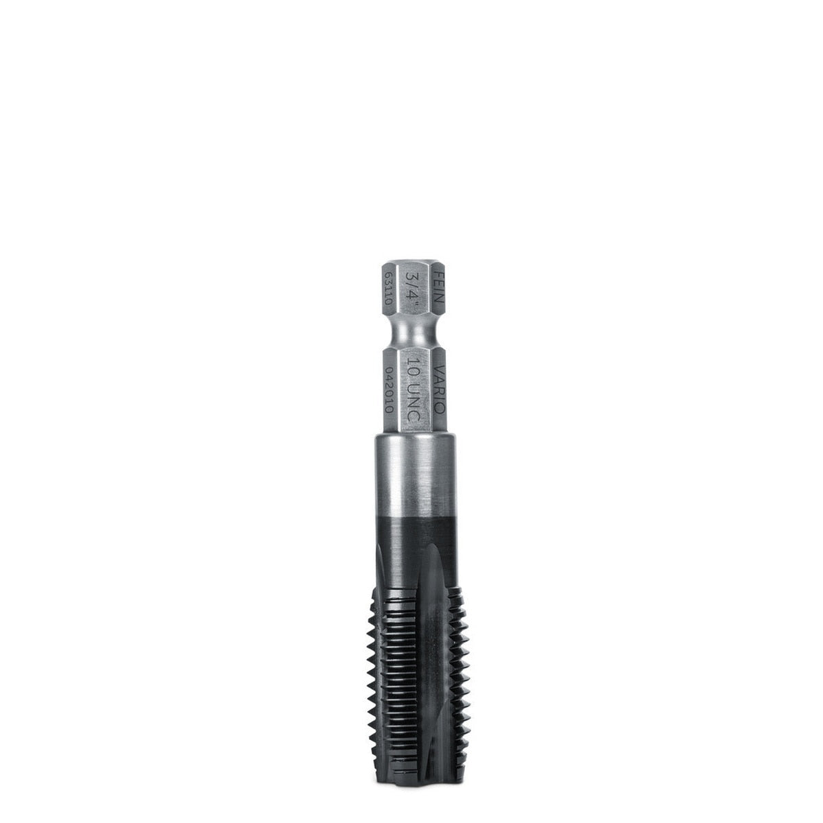 Fein 63110042010 VARIO Drill/Driver Tapper 3/4"-10 UNC for Through-Holes TiAlN Coated