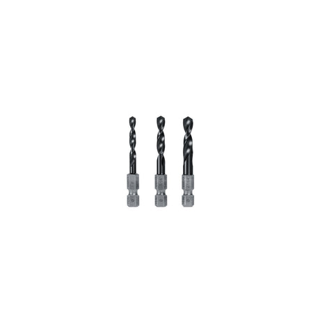 Fein 63111051010 VARIO Drill Driver Twist Drill Set with #F 5-16" and 27-64" Bits (3 Piece)