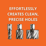 Fein 63134603003 HSS Annular Cutter 2-3/8 in. Diameter, 3 in. Depth of Cut with 3/4 in. Shank - 3