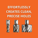 Fein 63134603003 HSS Annular Cutter 2-3/8 in. Diameter, 3 in. Depth of Cut with 3/4 in. Shank - 3