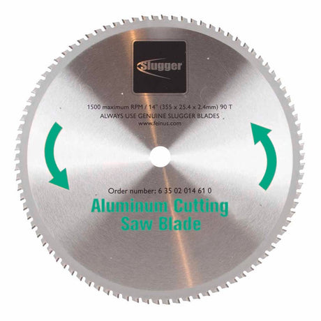 Fein 63502014610 14" 90T Aluminum Cutting Saw Blade