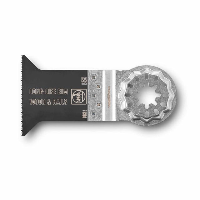 Fein 63502221290 Starlock E-Cut Long-Life 221 Bi-Metal Saw Blade for Wood, Plasterboard and Plastic (10 Pack)