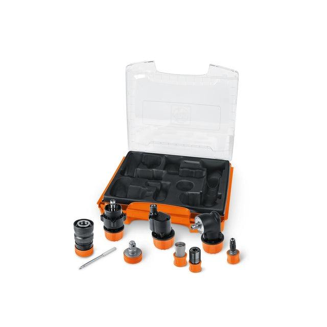 Fein 64203033010 QuickIN Drill Driver Accessory Set with Angle Head and VARIO Adapter